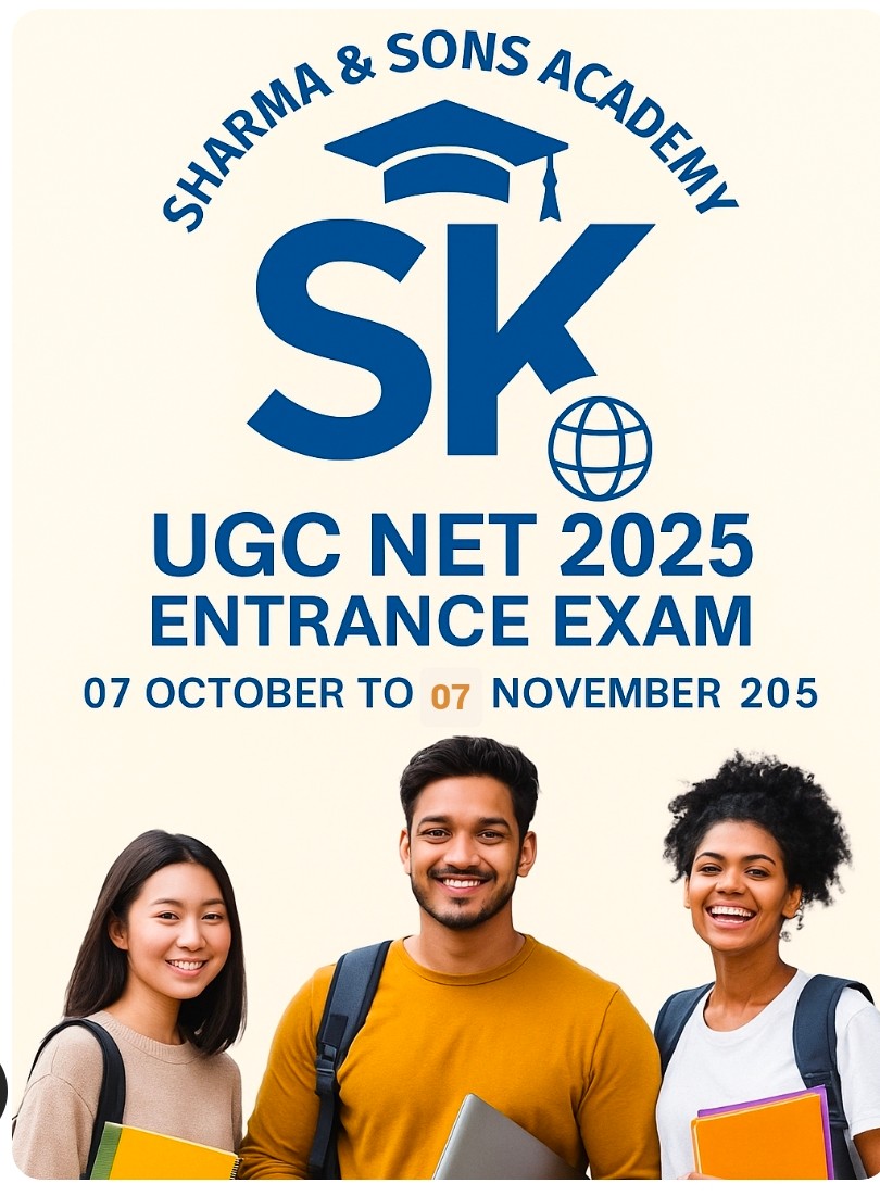sas_academy_sk_'s tweet image. 🎯🔥 UGC NET DECEMBER 2025 NOTIFICATION OUT 💥 | Entrance Exam Details 📘 | Sharma &amp;amp; Sons Academy SK 🌟📚
@sas_academy_sk_ 

examinationservices.nic.in/examsys2026/ro…