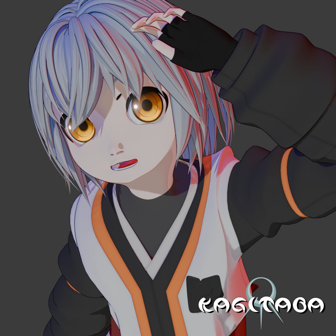 #見た人も無言で銀髪or白髪をあげる