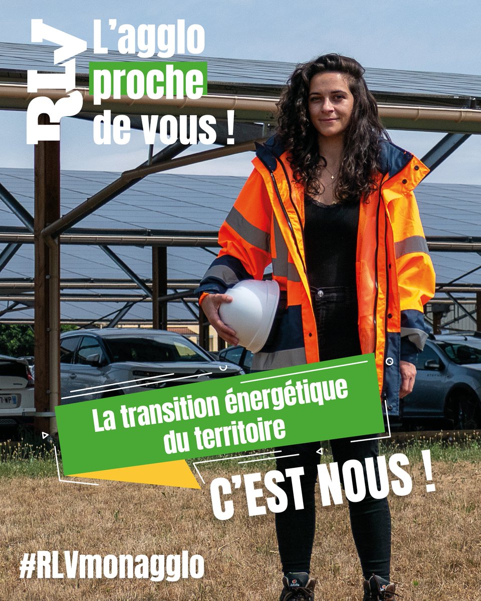 #RLVmonagglo |⚡🌱La transition énergétique du territoire, c'est nous !

Avec ses projets pour économiser l’énergie, développer les énergies renouvelables et accompagner habitants, entreprises et communes, RLV s’engage chaque jour pour un territoire ➕sobre, ➕vert et ➕durable✅