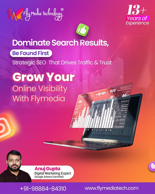 flymediatech1's tweet image. Stop losing customers to competitors with Flymedia Technology, your trusted SEO company in Punjab. Our expert SEO services help your business rank higher, get noticed, and deliver real results. 

📞 +91-98884-84310
🌐 flymediatech.com

#FlymediaTechnology #SEOServices