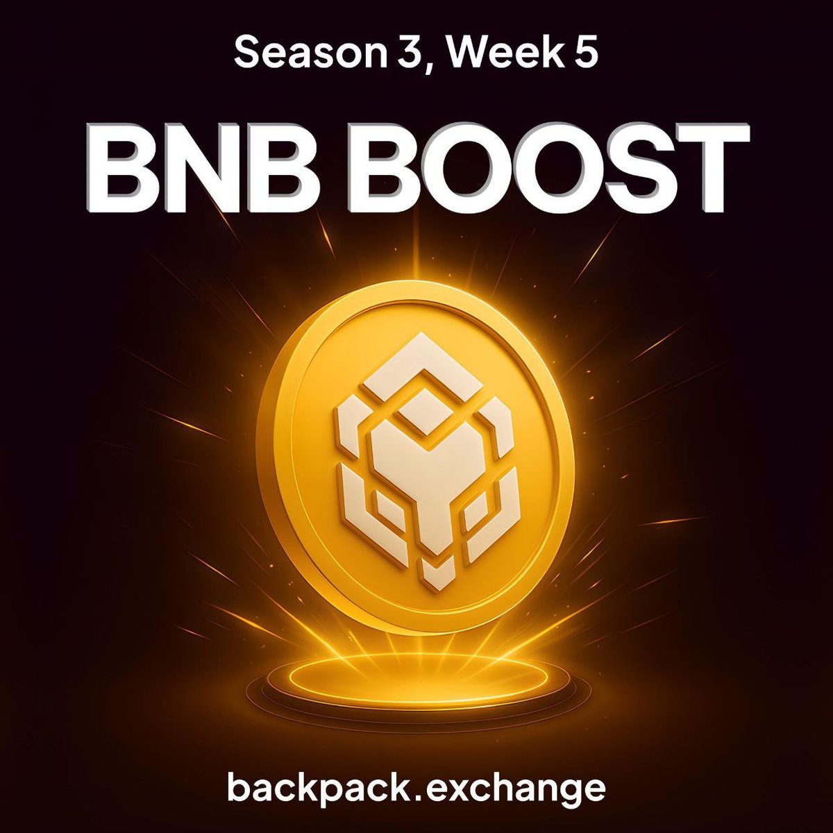 Backpack_ES's tweet image. BNB Boost ya está disponible ⚡️

‣ Tradea $BNB perp para desbloquear hasta $38K en recompensas
‣ Lend 5 o más $BNB para aumentar tus recompensas un 20%

La misión termina en 7 días. Regístrate para participar.