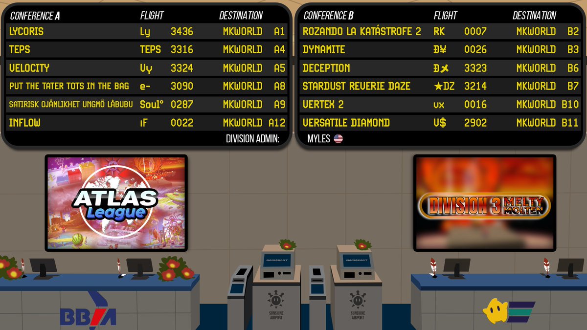 First ever Atlas League will beginn this Sunday. Good Luck to all the Teams in D3.