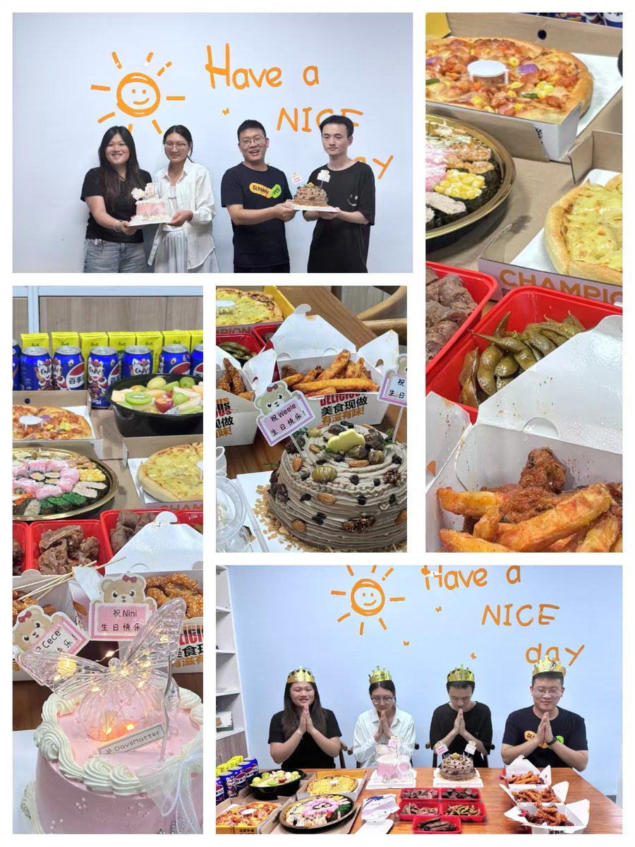 roaweo80596's tweet image. Back to work &amp;amp; kicking off October with OAI’s birthday gathering! 🎉
Happy birthday to Cece, Weele, Vinson — and me! 🎂
Thanks for the thoughtful surprises. ✨

OAI&apos;s team is fully recharged &amp;amp; ready to help with any orders or questions! 💪
#mini_PC #indusrtrial_computer