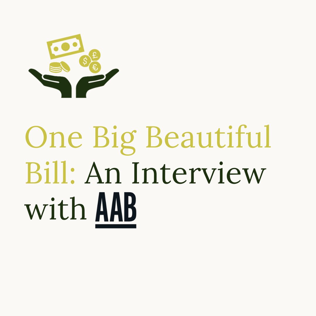 We sat down with Douglas Michael and Michael Smith from AAB Tax to discuss the One Big Beautiful Bill Act.

Read the full interview here: tanagerwealth.com/one-big-beauti…

#OneBigBeautifulBill #TransatlanticTax