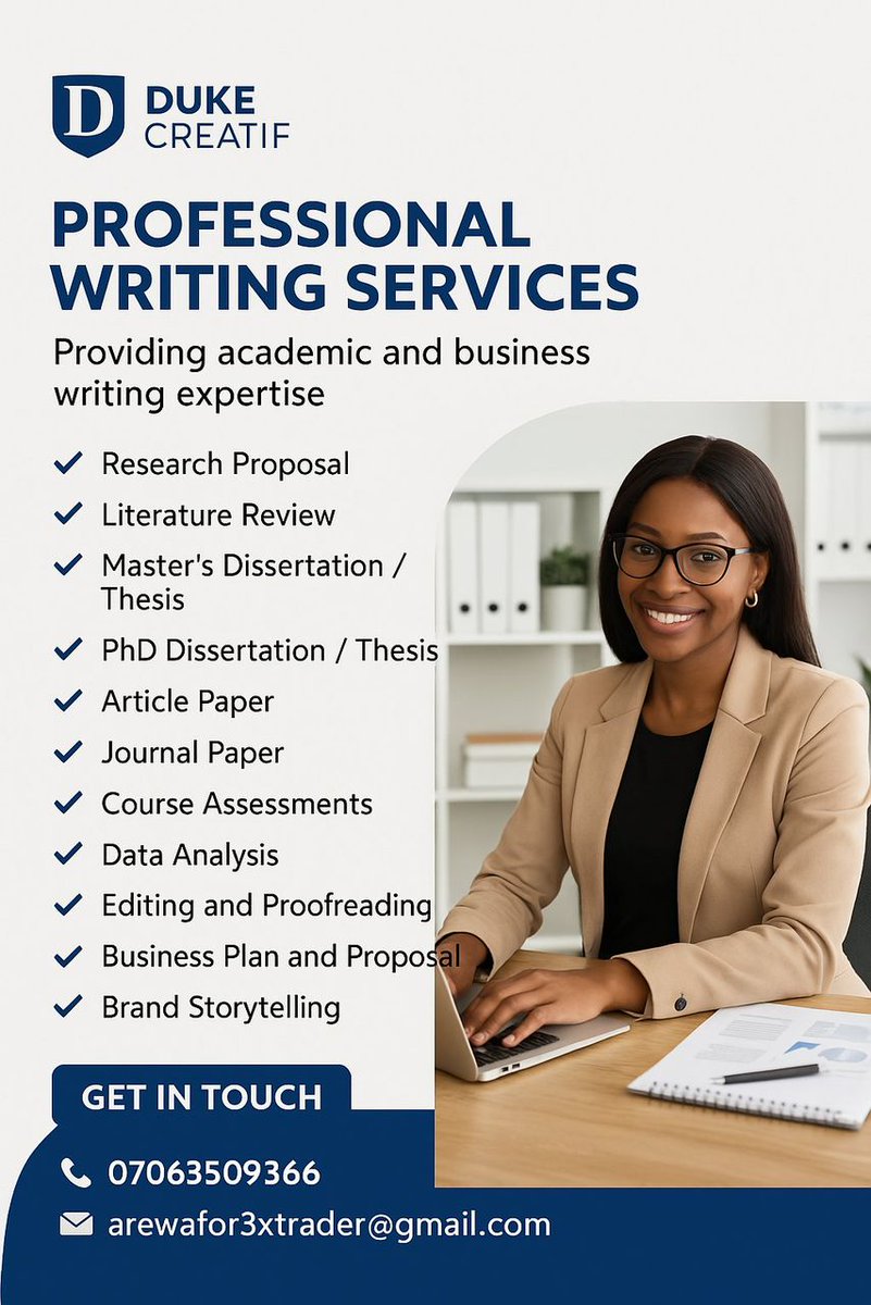 rim_duke's tweet image. Struggling with your dissertation too?

I’ve compiled a mini guide on writing a standard literature review 3 that would save time &amp;amp; boost quality:

Comment “SEND” &amp;amp; I’ll share the free PDF pack.

#AcademicWriting #DissertationHelp #PhDChat #GradSchool #DukeCreatif