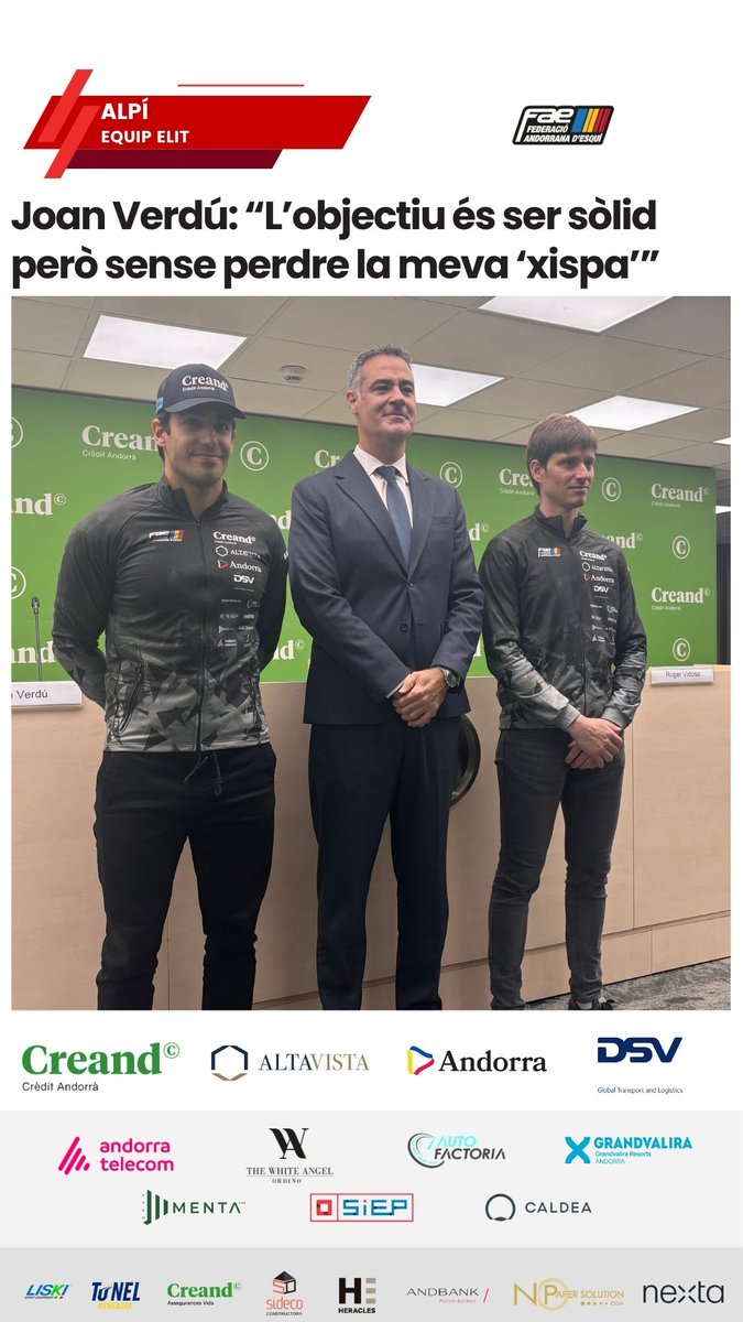 Federació Andorrana d'Esquí tweet media