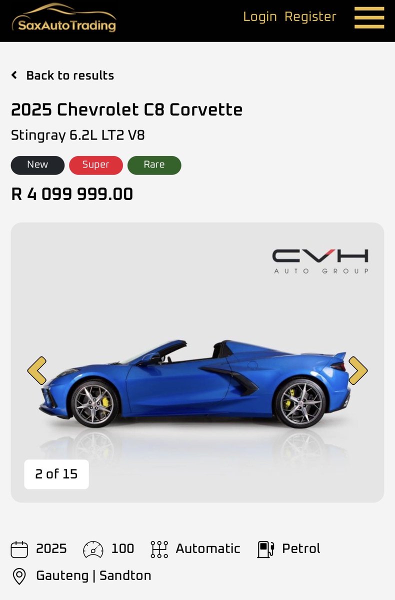 saxautotrading's tweet photo. Pure American Power! 💪🏼💪🏼 Experience pure performance and precision with the 2025 Corvette C8, a masterpiece of engineering that redefines what a supercar should be. Powered by a naturally aspirated 6.2L V8, this mid-engine beast delivers breathtaking acceleration, razor-sharp handling, and a driving experience that puts you in total command. Available for purchase on SAX AUTO TRADING, link here: 

https://t.co/Z9ZYUh3Xfz

#saxautotrading #corvette #corvettec8 #musclecarsonly #exoticcar