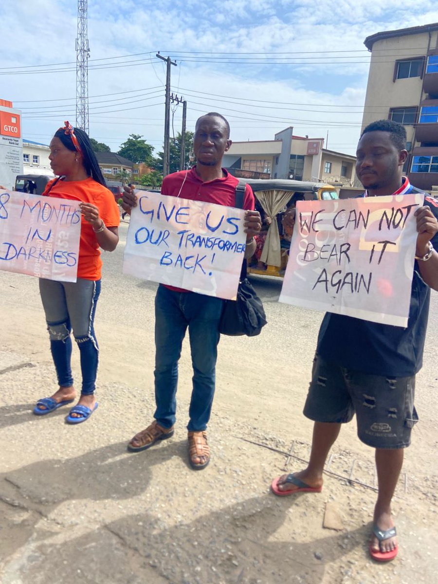 cjbrian's tweet photo. Its been 8 months since you came and carried our transform @ieServe @IkejaElectric @NERCNG 
We have sent mails, written and pleaded but still no feedback from you. Now we have to resort to press and media. Why? Because you are still billing for no power https://t.co/of5xbxfY7Y