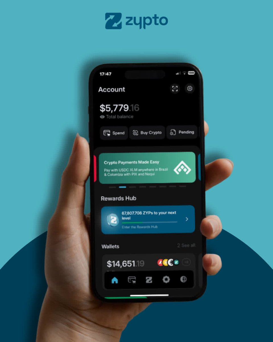 The best crypto wallet app of 2025 is already here. Zypto App gives you all  the features, and utility for everyday crypto life: 💳 Crypto cards 🔁  Multichain swaps 📲 Bill payments