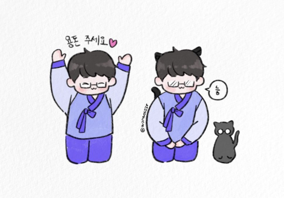 🐈‍⬛🙇