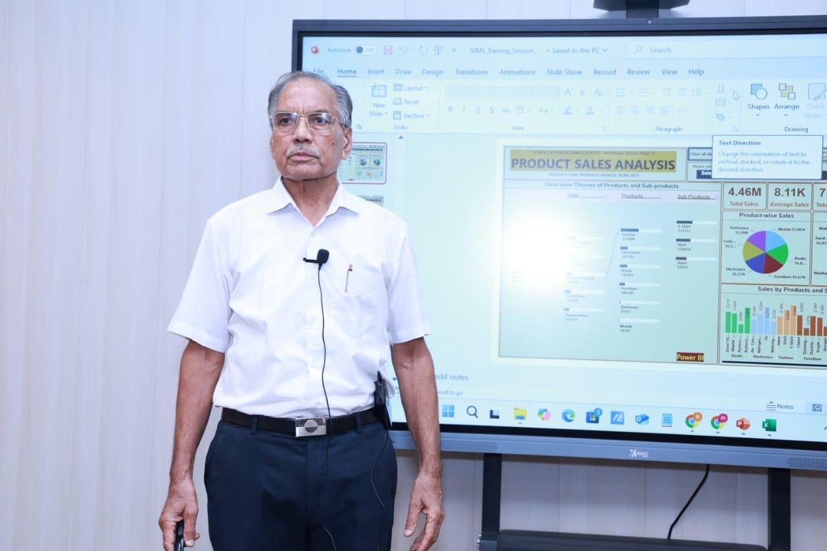 gims_net_in's tweet image. GIMS hosted an expert session on “Elevating Skills through Excel Dashboard” for the PGDM 2025–27 batch. Experts shared insights on data analysis, visualization, and business applications.
#GIMS #PGDM #BusinessAnalytics #DataVisualization #ExcelSkills #ExpertSession