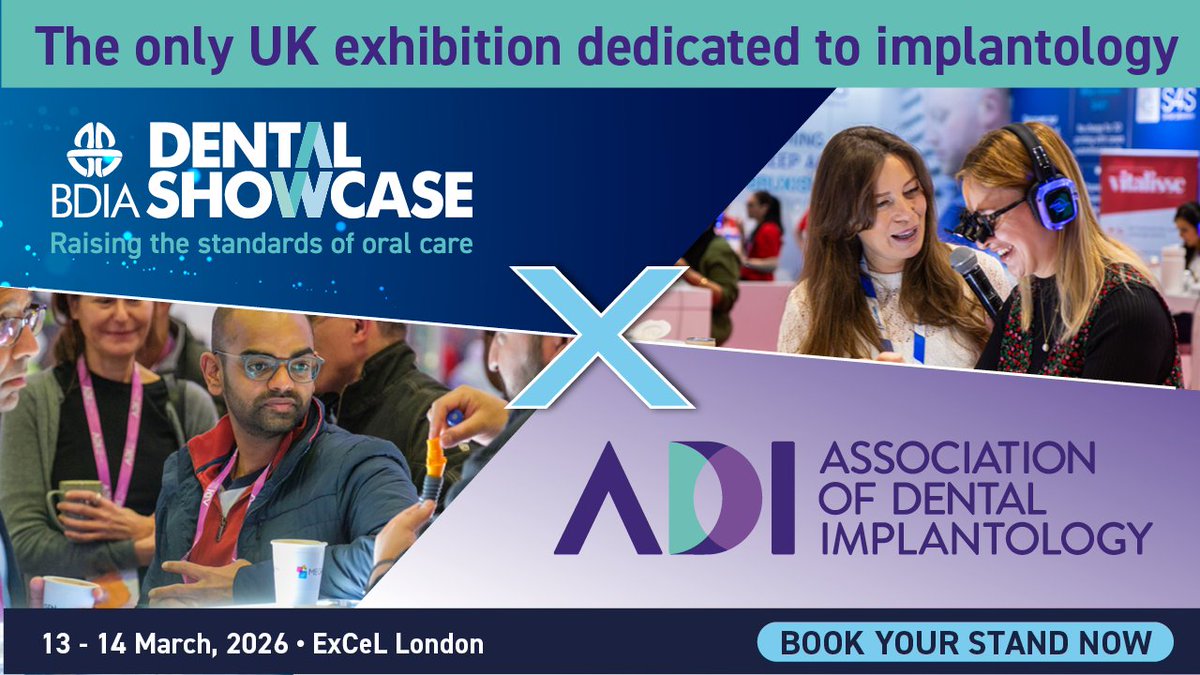 Make direct impact with a dedicated area for implantology brands with <a href="/ADI_dental/">ADI</a> and demonstrate your expertise to over 400 visitors for one entire zone. 

Get in touch now⬇️
 ow.ly/p5Zy50X91RI

#dentalimplants #dentistry #ADI #BDIADentalShowcase