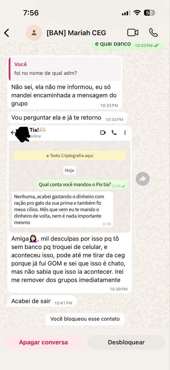thayline_cegs's tweet photo. AVISO timewaster ⚠️ 

Pessoa deu claim mandou comprovante falso e saiu das CEGs, cuidado com as vendas de vocês. https://t.co/GIPFt6ukir