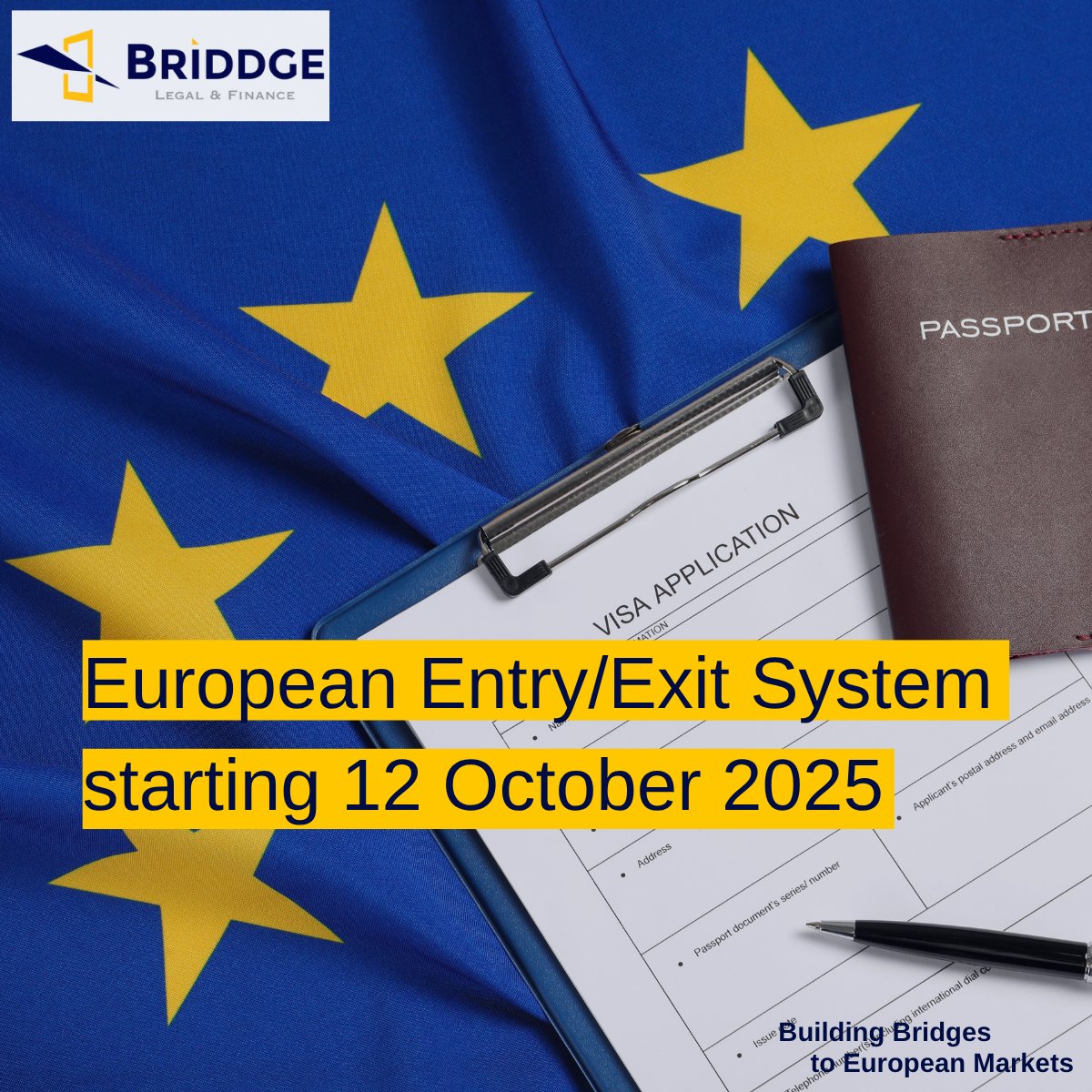 From 12 Oct 2025, the EU will gradually introduce the #EES, fully by 10 Apr 2026. The system digitally records entry/exit for most non-EU short-stay travelers. 
We can #support you with visas, work/residence permits &amp; #immigrationcompliance across #Europe. #immigrationlaw