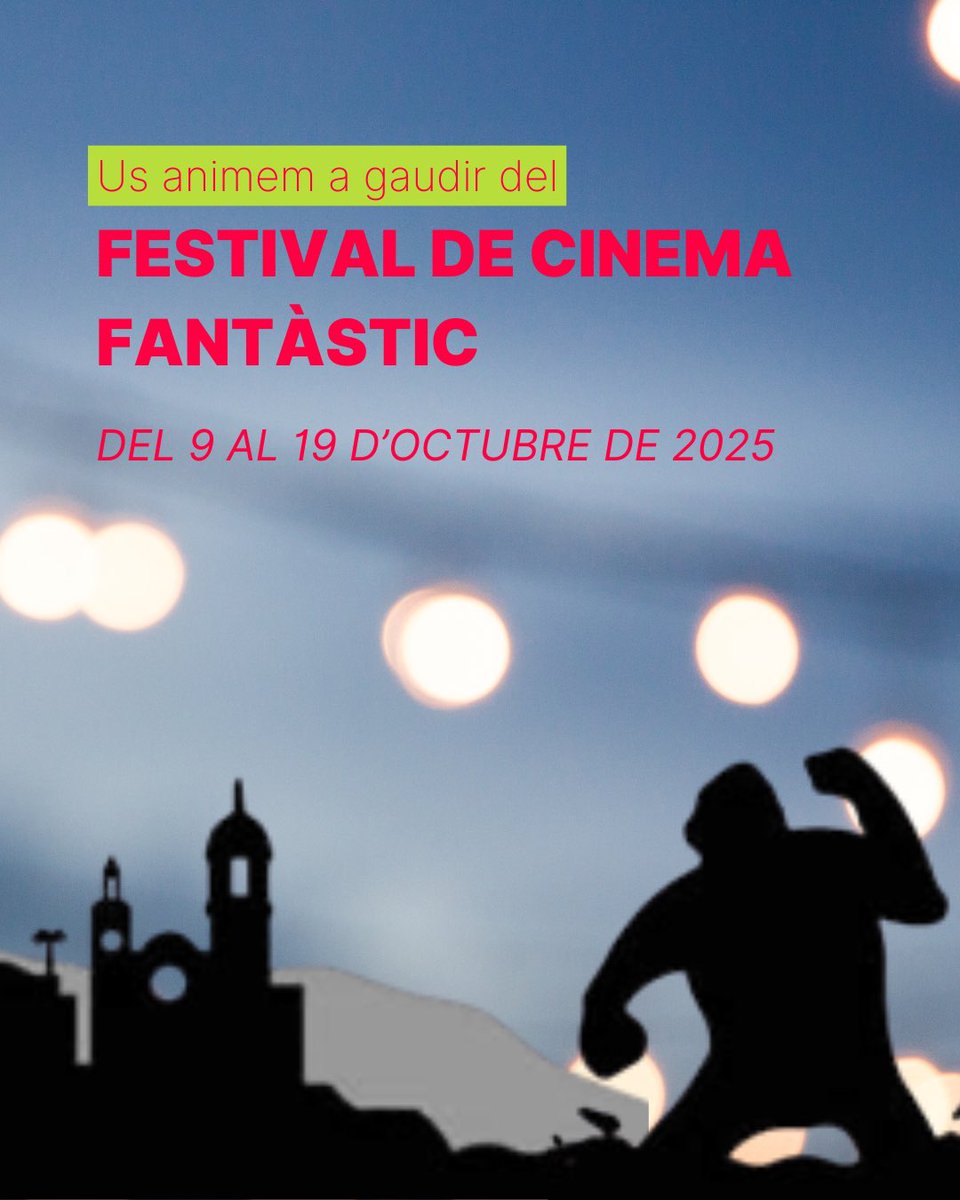 🎬 El millor cinema fantàstic torna a casa!

Us animem a viure una nova edició del <a href="/sitgesfestival/">Sitges Film Festival</a> , del 9 al 19 d’octubre.

📍 Consulta tota la programació i activitats a: sitgesfilmfestival.com