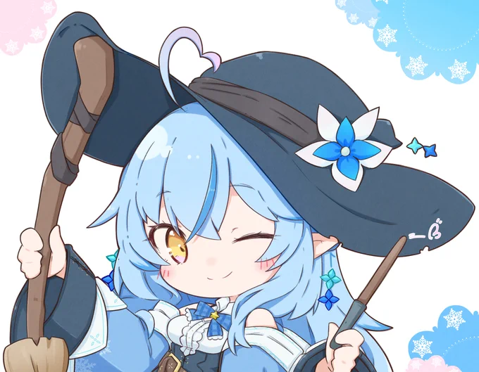 #去年の10月のイラストを無言であげる