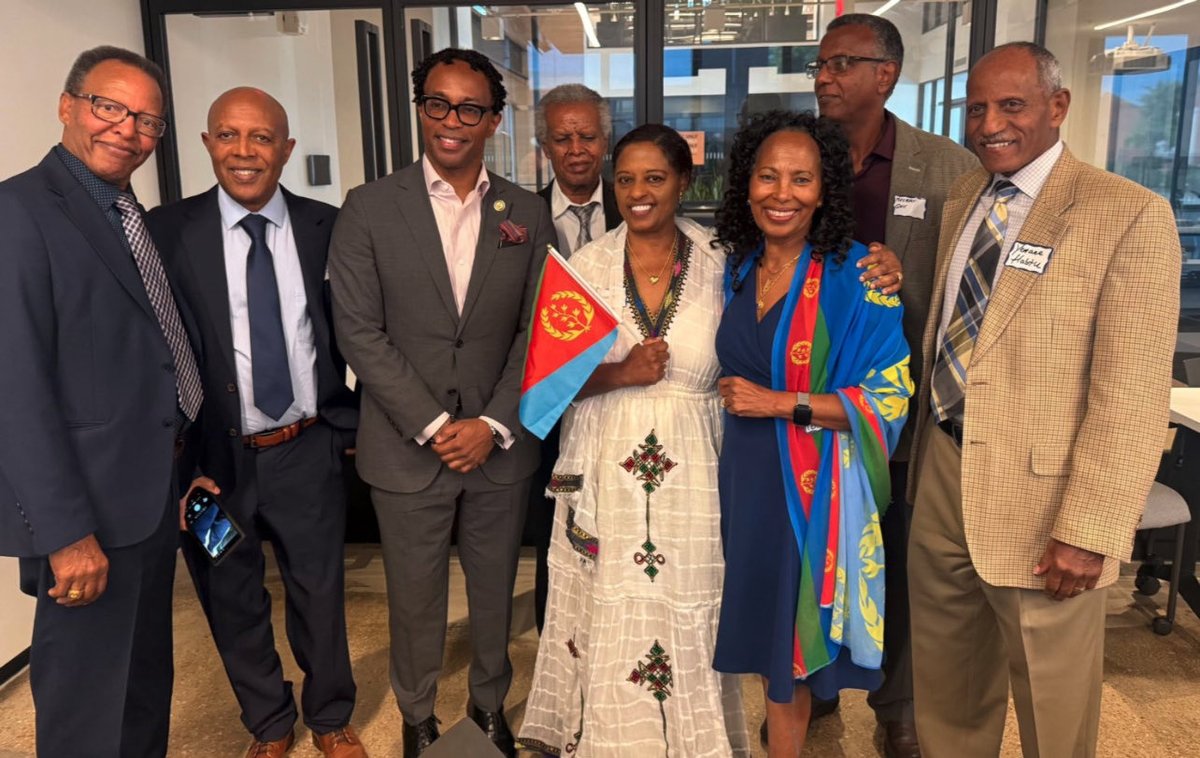zeka50214's tweet photo. Two generations of Eritreans now stand in U.S. offices calling it “public diplomacy” — but the truth is brutal:
They are the extended hand of the regime, not the voice of the people.
They live in freedom, yet use that freedom to defend a dictatorship that imprisons, tortures, and kills its own citizens.
They hide behind smiles, suits, and empty words — while thousands rot in prisons, starve in camps, and drown in the sea.
They speak of peace, but defend violence.
They speak of pride, but protect shame.
This is not diplomacy — this is betrayal of freedom, betrayal of the people, and betrayal of Eritrea itself.
History will not forget them.
It will mark them as traitors who chose the dictator over their own people.
#RegimeChangelnEritrea #TransnationalRepression
#BlueRevolutionEritrea
#Eritrea #StopHigdef #NoToDictators #JusticeForEritrea #FreedomNotFear #ExposeHigdef