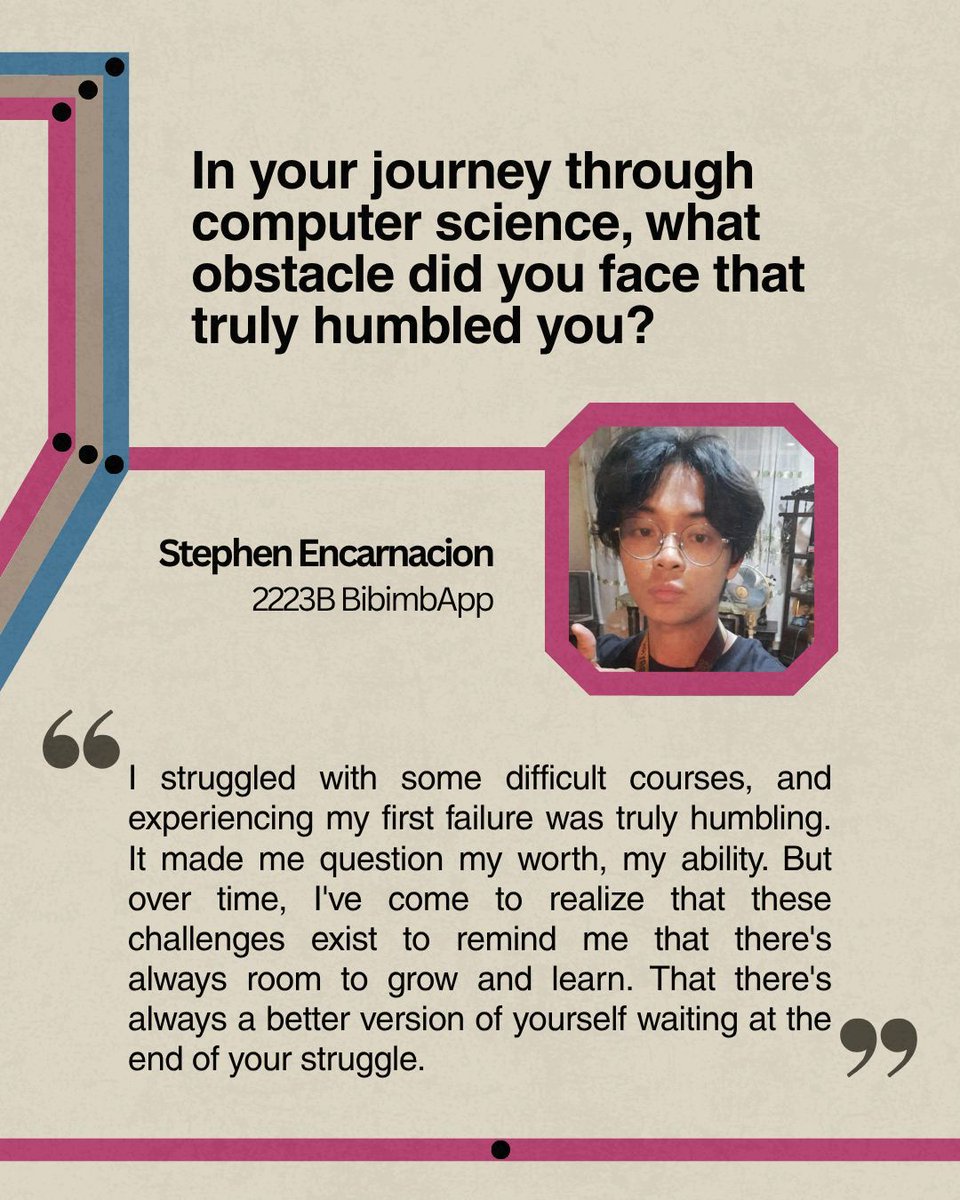 UPCURSOR's tweet photo. At some point, our excitement for college takes a hit, whether it's a difficult subject or our first failure. Join us as we share the experiences that brought us to our knees, starting with Steph for this week's CURSOR.log(). 💡

Pub by: Pixel Sibal
Content by: Jan Michael Tauli https://t.co/ZH8ZjmiRZ0