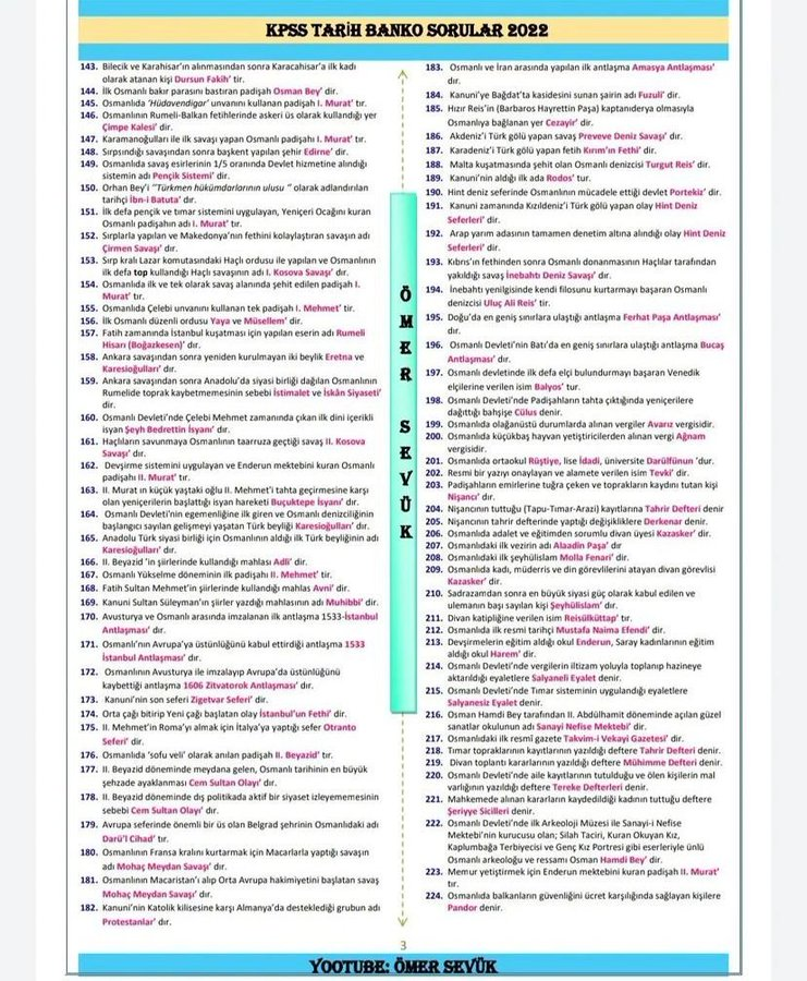 10Sinavhaz's tweet photo. KPSS ÇIKMASI MUHTEMELEN SORU BİLGİLERİ ❗️❗️ ÖNEMLİ (PART 1) https://t.co/XN0ksgsgX9