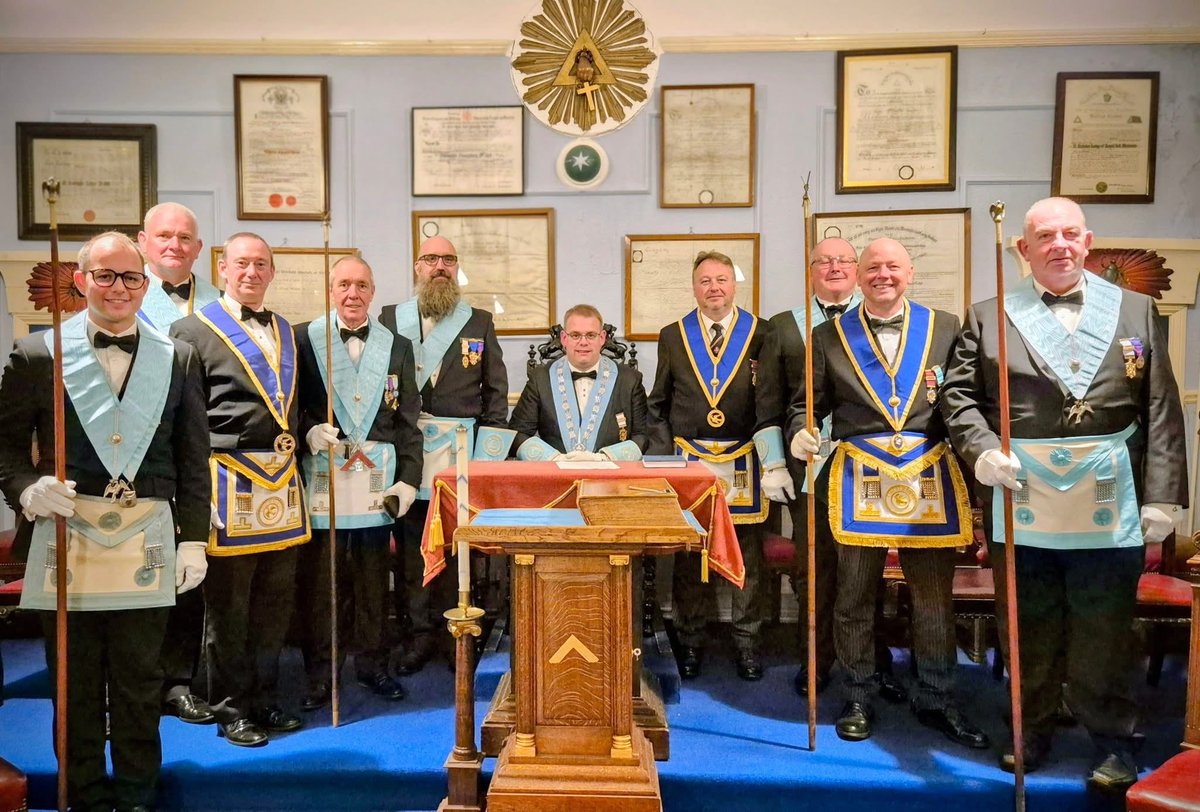 Proud and privileged to install the new WM into the chair of KS