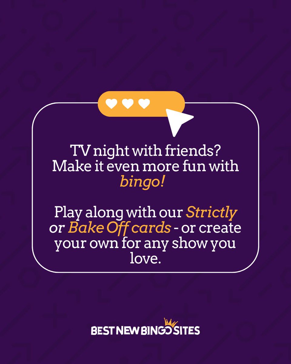 BestNewBingoS's tweet photo. Strictly or Bake Off, what’s your favourite?

Make sure to tag us on socials and we’ll share our favourites.

https://t.co/eoaxzDzWia https://t.co/C0s25Tw82E