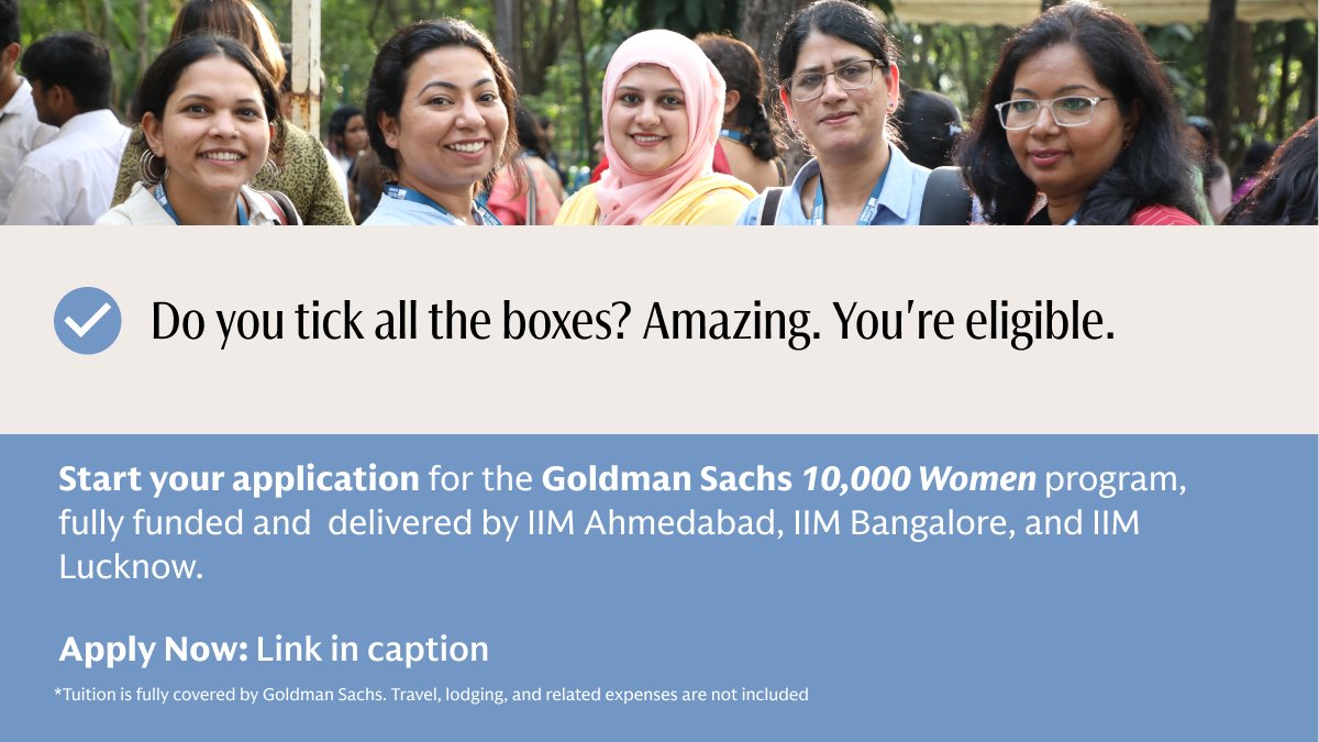 nsrcel's tweet image. - You employ 3 or more team members
- You haven’t done this program before

If you tick all these boxes, you’re exactly who we’re looking for.

Apply today: nsrcel.org/10000-women/ or click the link in our bio!

#BusinessEducation #EntrepreneurshipProgram #WomenEntrepreneurs