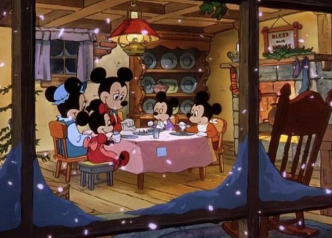 ArtCelineLove's tweet image. christmas in old disney