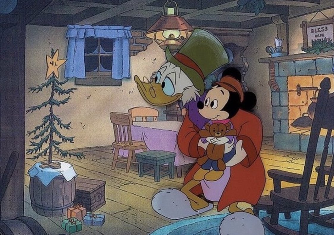 ArtCelineLove's tweet image. christmas in old disney