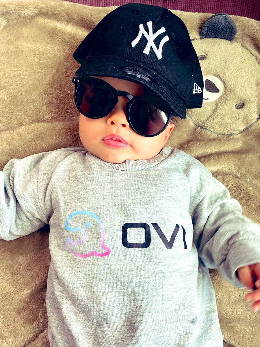 NaNaTheApe's tweet image. The unofficial official announcement of the youngest @OVIDOTLIVE Ambassador! 

Thank you for the onboarding @philwatkins_eth