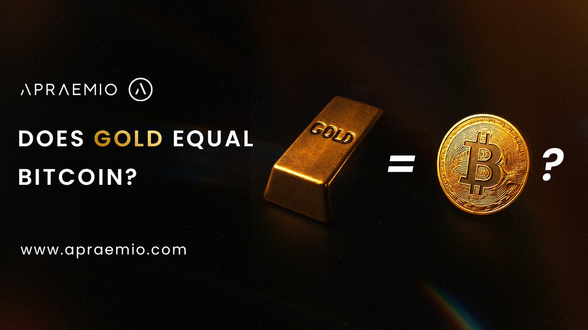 Gold equals Bitcoin? 🟡

In many ways, Bitcoin is the digital equivalent of gold. Both are rare, valuable, and exist in limited supply. 💰
People trade them, hold them as long-term investments, and they’re increasingly accepted as a form of payment. What’s more, both need to be