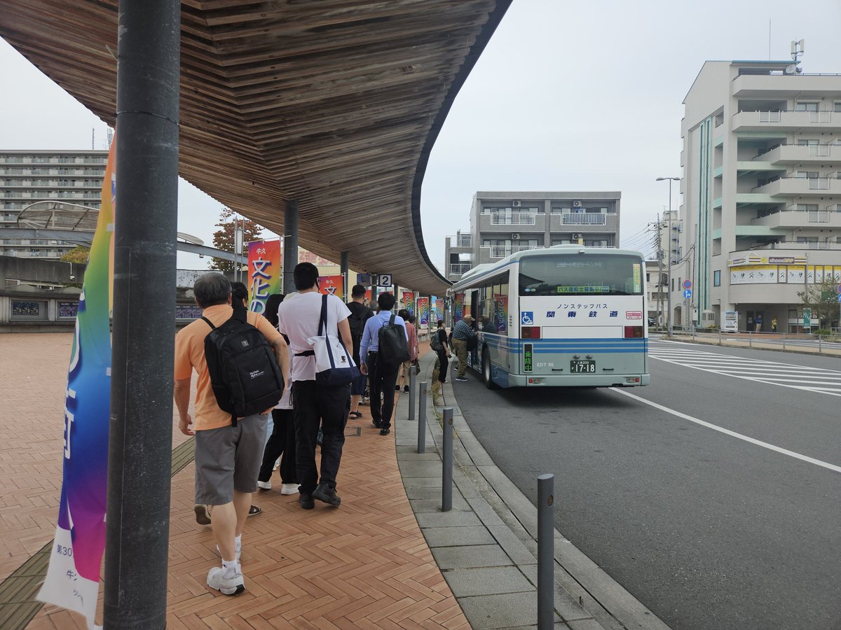 牛久駅〜小坂団地・正直方面の茨城観光自動車路線を今に受け継ぐ 関鉄