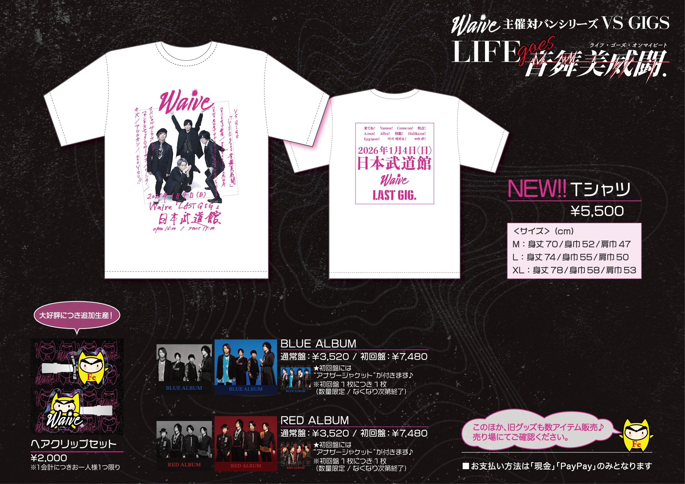 Waive 限定 CD3枚＋ツアーパンフレット LEIWAN【公式】BAND SET TOUR 2025 on X: 