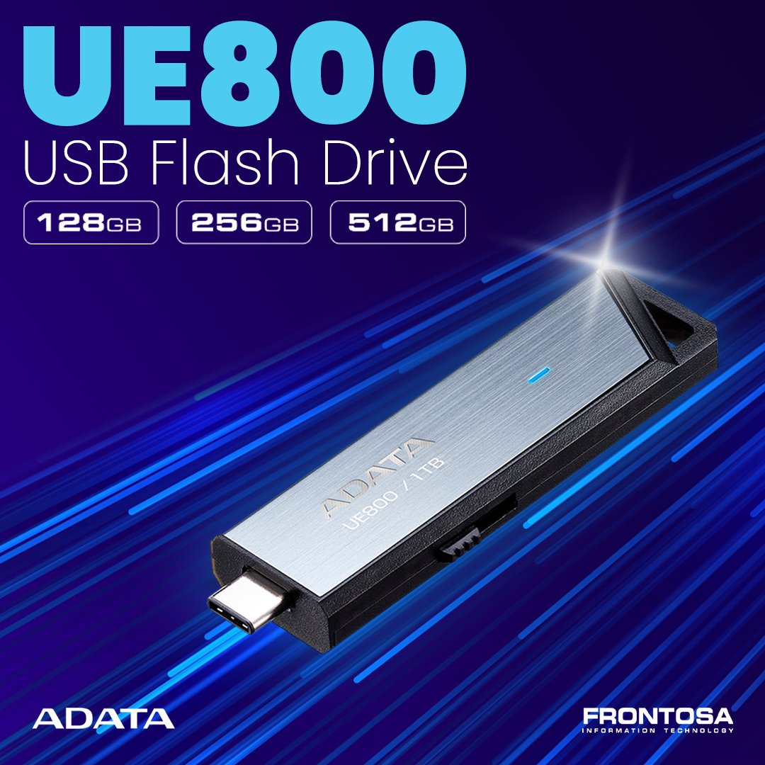 FrontosaIT's tweet image. 🔌10 times faster than the average USB 3.2 Gen1 drive, with storage capacities up to 2TB! you’ll have plenty of space for big files like 4K videos. 💻

UE800 USB Flash Drive, available now through Frontosa! frontosa.co.za/where_to_buy.a…

#Adata #USB #FlashDrive #FrontosaIT