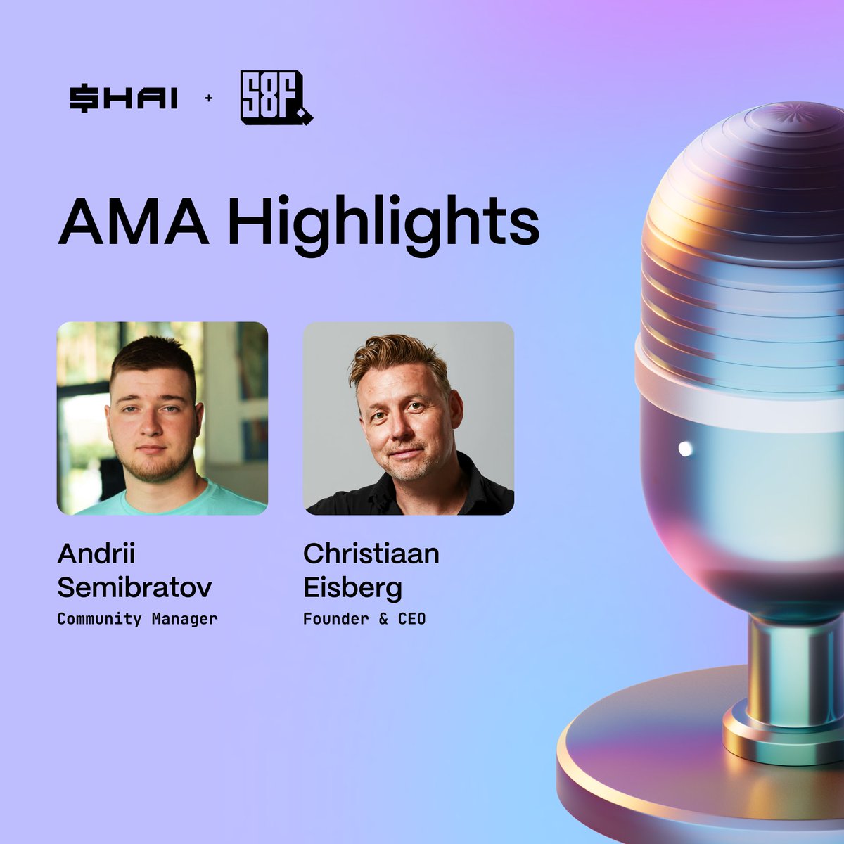 hackenai's tweet image. 🎙 Our DYOR x STR8FIRE AMA is done - and it was nothing like a typical AMA.
@STR8FIRE CEO @Christiaaneisb1 shared how Web3 is reshaping the future of content.
For both communities, we highlighted:
✅ Why STR8FIRE has the fundamentals to become a category‑defining project
✅…