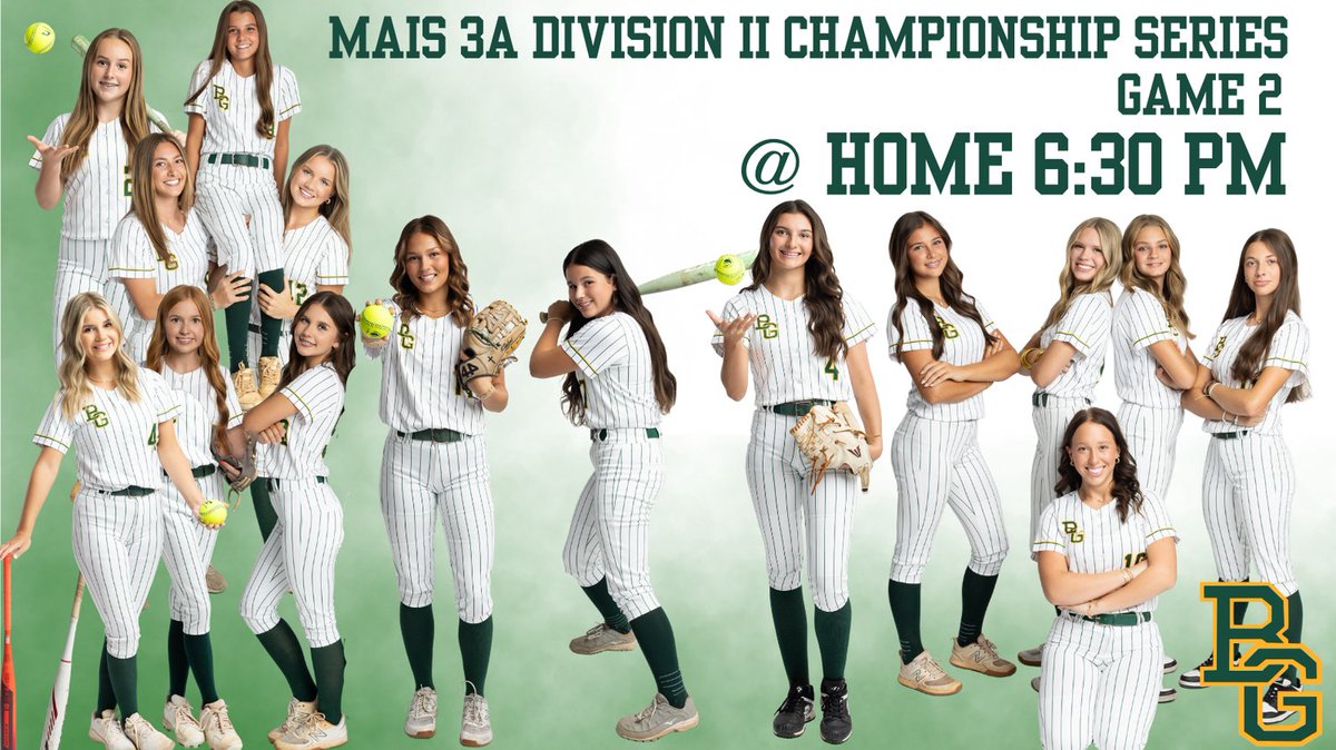The admission gate opens at 5:00 PM, and first pitch is at 6:30 PM — come early, grab dinner, and get ready to cheer loud!

💚💛 #BowlingGreenSchool #BucStrong #GeauxBucs #BucNation #WalkWorthy #BGS