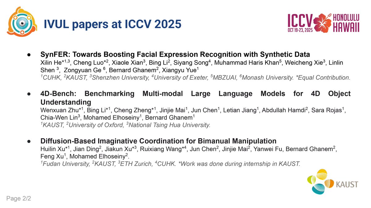 KAUST Computer Vision Lab (IVUL) tweet media