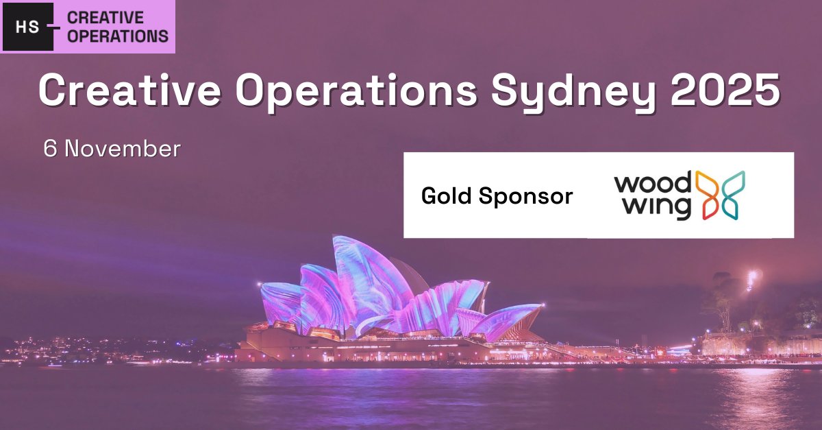 HSCreativeOps's tweet image. 4 Weeks To Go: Creative Ops Sydney 2025 on 6 Nov at Sheraton Grand. Now in its 2nd year, must-attend event brings creative leaders together to share stories, scale creativity &amp;amp; explore AI in production
Sponsors Woodwing &amp;amp; Aquent Studios henrystewartconferences.com/creative-opera…
#CreativeOpsSydney