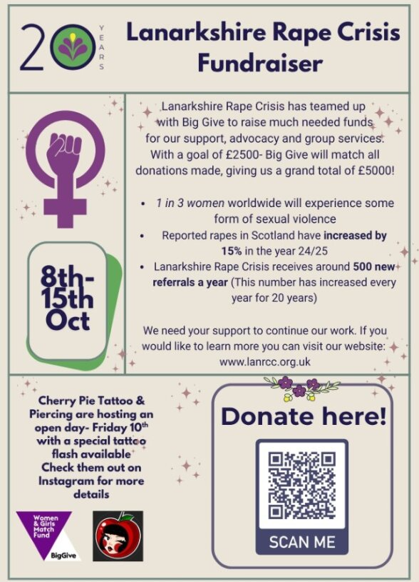 Lanarkshire Rape Crisis Centre tweet media