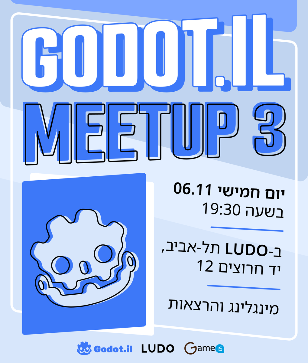 אם יש כבר יום של בשורות טובות, אז זה זמן נהדר להודיע על מיטאפ חדש של קהילת גודו!

כמו תמיד, יהיו הרצאות מעולות, מבט על הנעשה בקהילה וזמן למינגלינג!

פירוט על ההרצאות יפורסם בהמשך

להרשמה ברשת הכחולה - 
facebook.com/events/1562256…