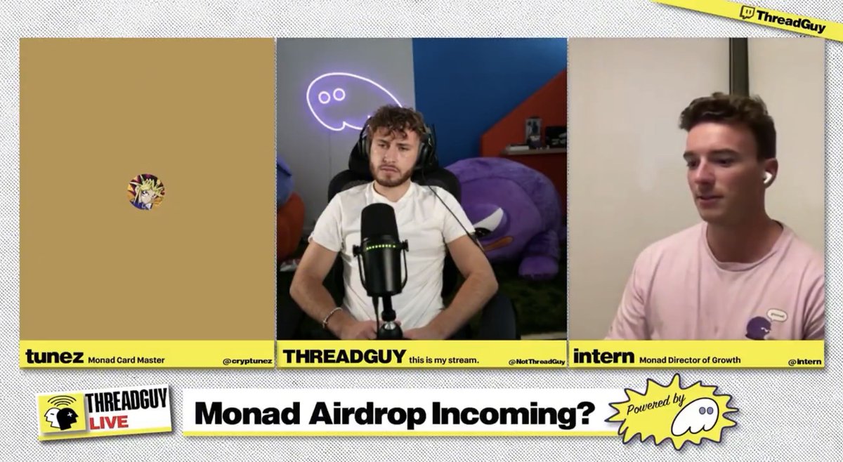 🚨 Monad Akrdrop Claim Update

Claim is expected today (in a few hours) and it’s gonna be task-based, not FCFS❌

You’ll likely need to connect socials or wallets and complete tasks over a period of time. ⏳

⚠️ No “checker” site, no rush. just stay patient and avoid any