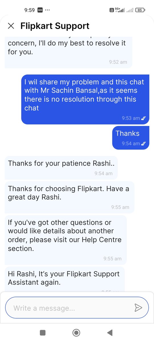 RAW_SSHEE's tweet photo. @flipkartsupport @Flipkart ordered product on 24.09.25, Delivery assured on 29.09.25. Still waiting for delivery. No grievance resolution thru Help or Email, only AI generated replies. Only false promises during sale, unable to deliver. https://t.co/hU8zFtllSJ