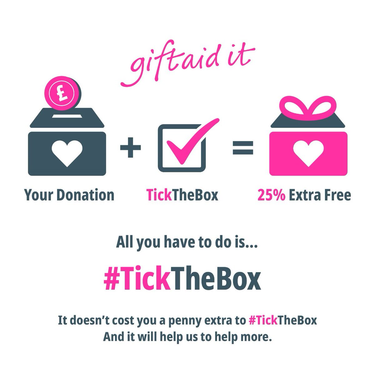 A small tick. A huge impact. 

By saying 'yes' to Gift Aid, you help us to reach more people with the gospel in schools, prisons, and communities.

Fill in this quick form and help make your gift go further today: message.org.uk/gift-aid-decla…

Thanks so much!

#GiftAidAwarenessDay