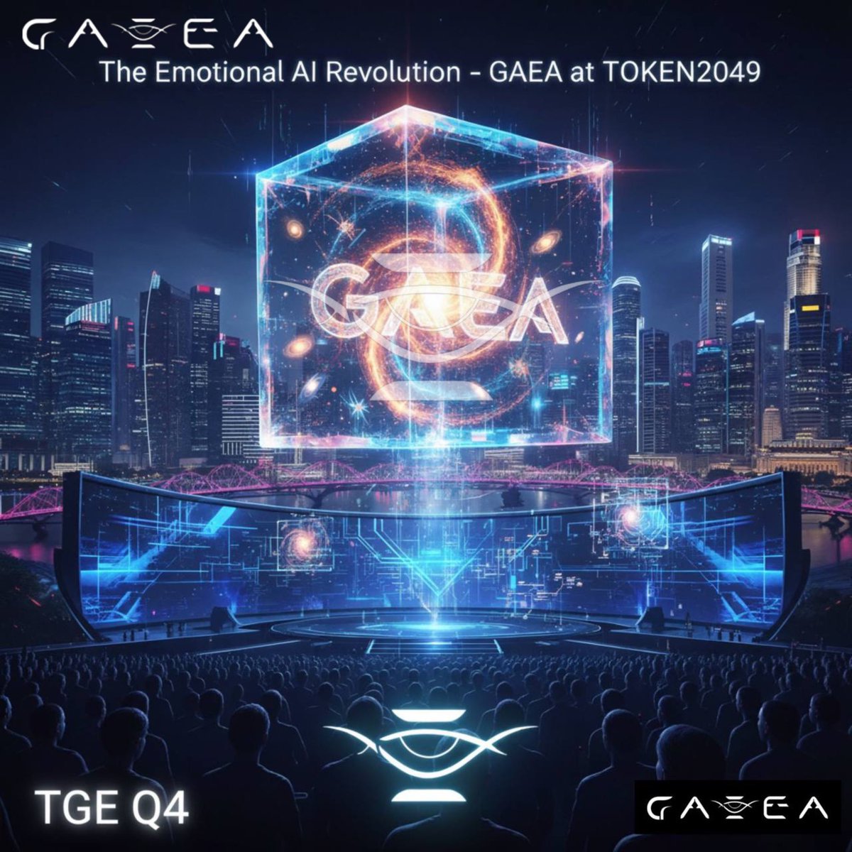 PawanKumar67103's tweet image. 🚀 The Emotional AI Revolution Lands at TOKEN2049  GAEA is proud to announce our presence at TOKEN2049 Singapore, October 1–10, 2025 — bringing our vision of a silicon universe to the world stage.  As a pioneering DePIN (Decentralized Physical Infrastructure Network), we’re…