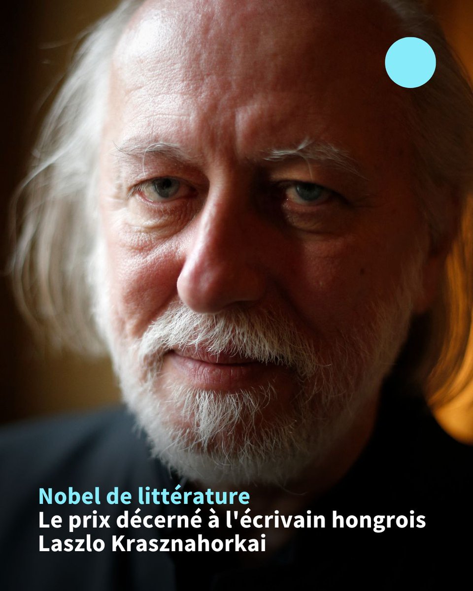 Le prix Nobel de littérature 2025 a été décerné à l'écrivain hongrois Laszlo Krasznahorkai, 71 ans, a annoncé jeudi le jury.