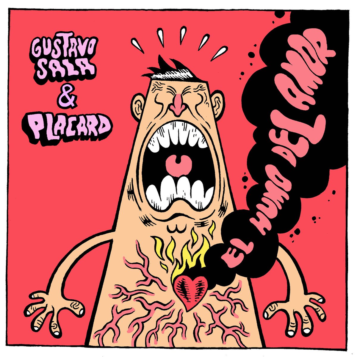 Entre tanta gente queriendo ser perfectamente percibida acorde a un plan .... hicimos un disco irresponsable con Gustavo Sala <a href="/tintadown/">Gustavo Sala</a> y mañana sale el adelanto #1 llamado EL HUMO DEL AMOR 🚬💔