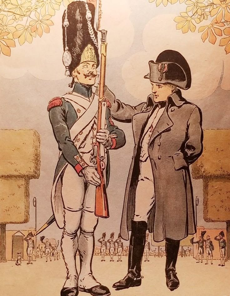Napoleon was a rough man, used to roaming outdoors, camping, and being with men.
He would greet people by light punches, slaps, and sometimes morbid quips/jokes.

Manners which made him immensely popular among soldiers, but which horrified high society.
