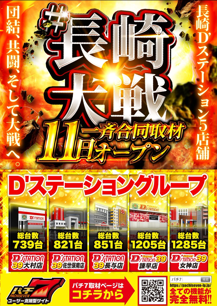 諫早様③ スーパーD'ステーション39諫早店 (@dsisahaya) / Posts / X