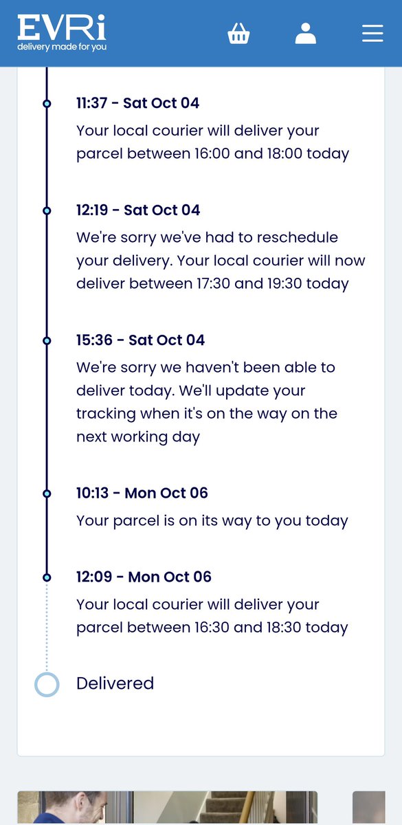MeikaNikai's tweet photo. @EvriDeliveryCom my parcel was due 1st October it's now 9th,everyday it's out for delivery everyday it's been attempted,  stop lieing, have been here everyday with my ring doorbell. Important things in there for my fathers memorial that was missing because I did mot getmydelivery https://t.co/f7kaE461nZ