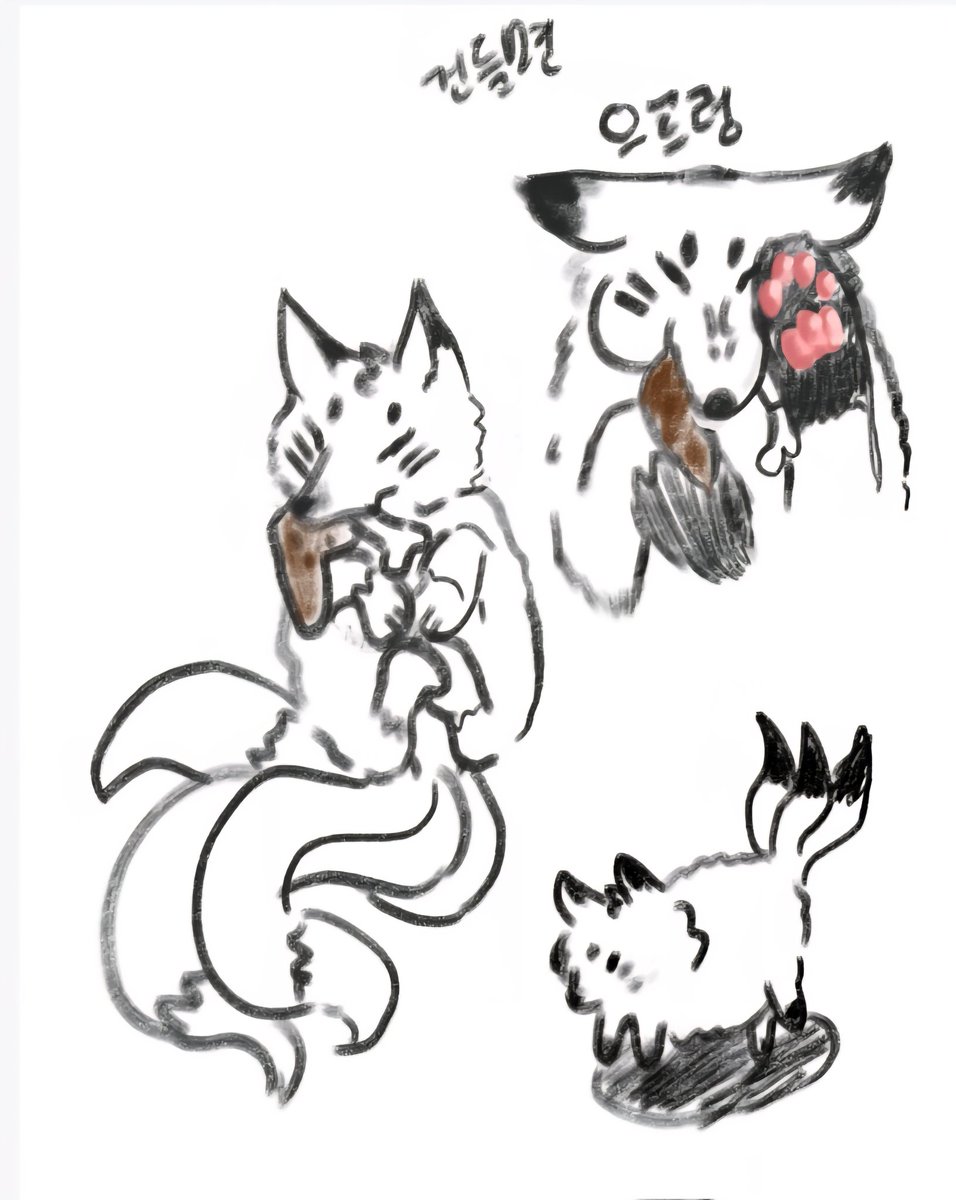 낙서-호요리 어릴때🦊
아쉬워서 하나더 투척합니닷..☆