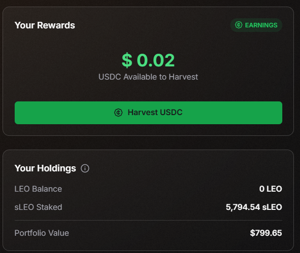 YourCaravan's tweet photo. Have you collected your rewards today from staking $LEO on #leodex?
two cents are better than nothing... especially when the APY is growing exponentially.
This is just the beginning! https://t.co/gZlycCvS51
